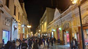 Lima, rue animée