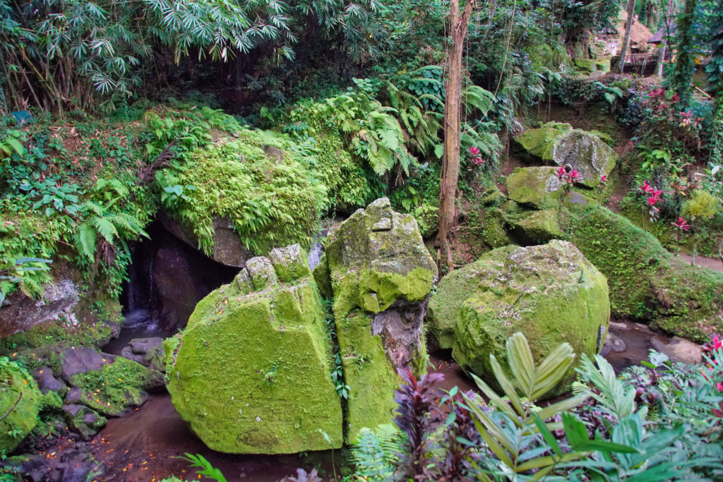 La grotte de l’éléphant à Bali : Goa Gajah
