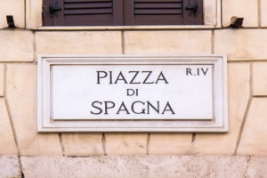 La Piazza di Spagna, Rome